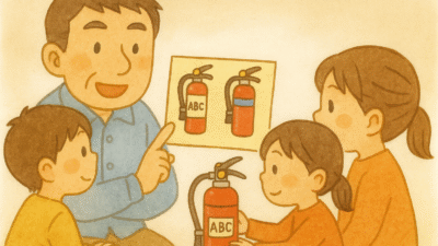 初期消火の基礎：粉末／強化液の違いと置き場所